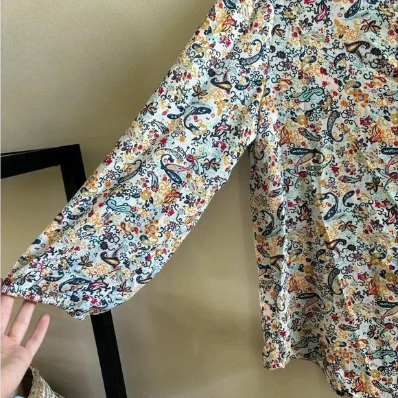 Collective Concepts multicolor paisley blouse - Picture 3 of 5